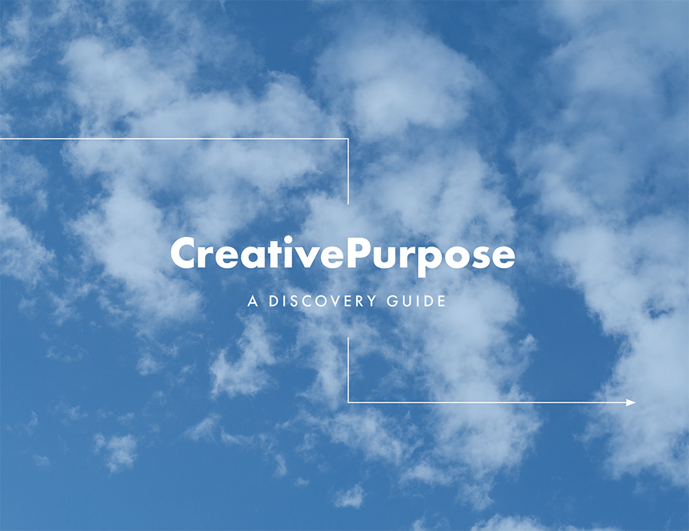 The Title of the Guide appears on a backdrop of clouds on a blue sky. 